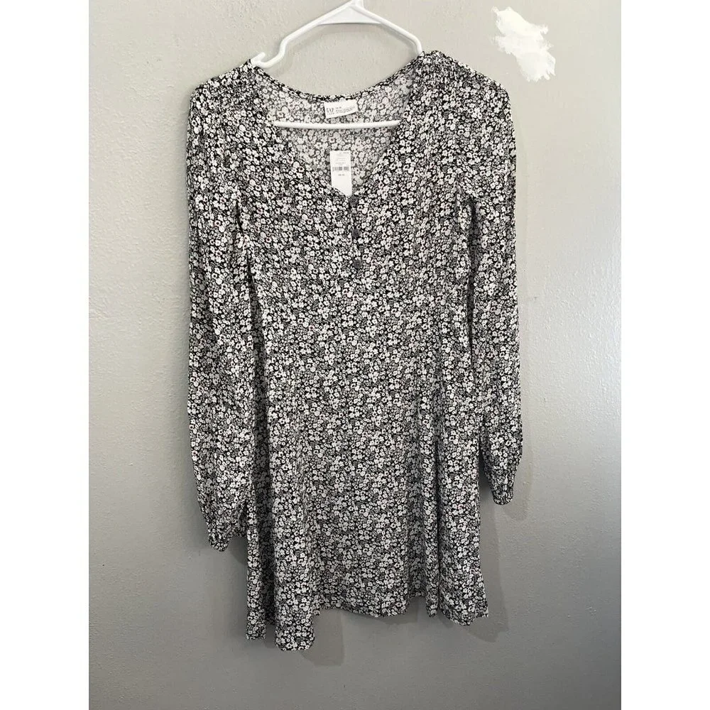 Gap Teen Lenzing Ecovero Floral Dress Size 14/16